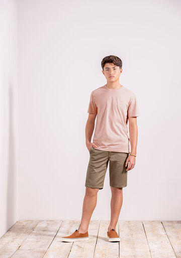 Camiseta Básica De Mangas Curtas Juvenil Em Algodão Penteado, ROSA PLANE. Camiseta Básica De Mangas Curtas Juvenil Em Algodão Penteado, ROSA PLANE, large.