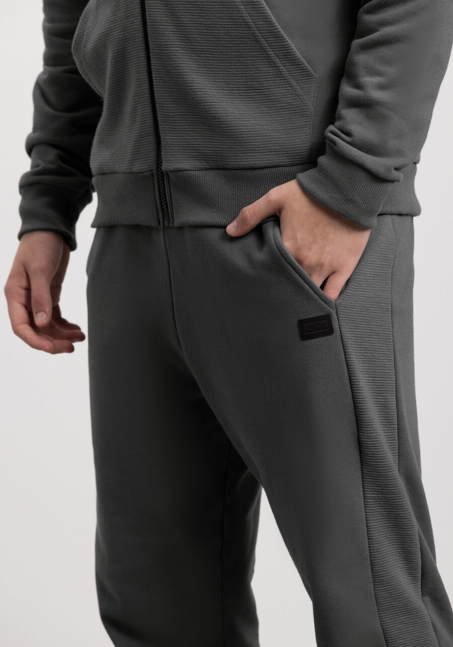 Jaqueta Juvenil Com Capuz Em Moletom Felpado De Algodão, CINZA NIGHTCALL. Jaqueta Juvenil Com Capuz Em Moletom Felpado De Algodão, CINZA NIGHTCALL, large.