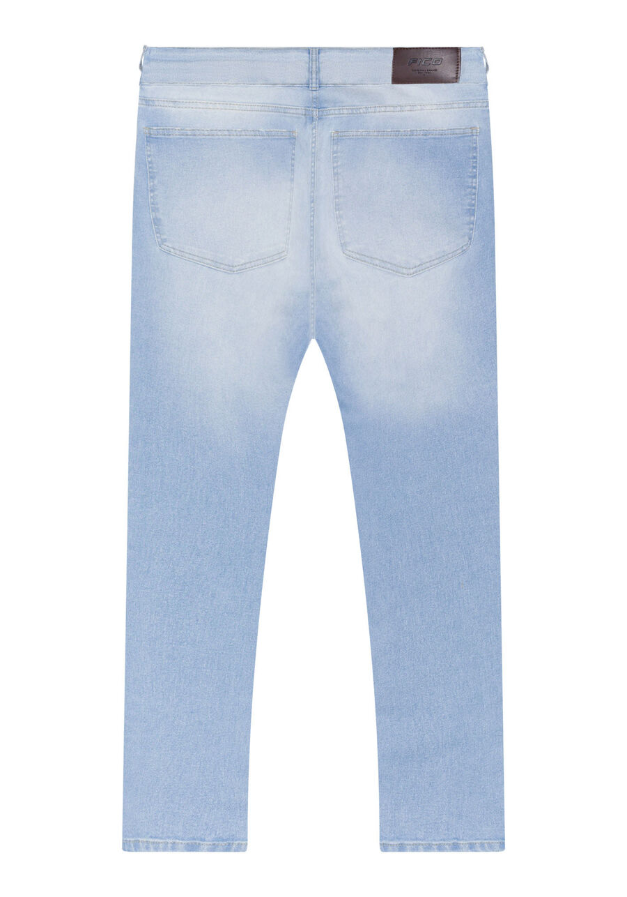 Calça Jeans Skinny Com Elastano E Bolsos Funcionais, JEANS. Calça Jeans Skinny Com Elastano E Bolsos Funcionais, JEANS, large.