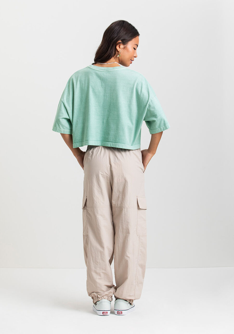 Blusa Feminina Estampada Fico Legacy, VERDE GRAMME. Blusa Feminina Estampada Fico Legacy, VERDE GRAMME, large.