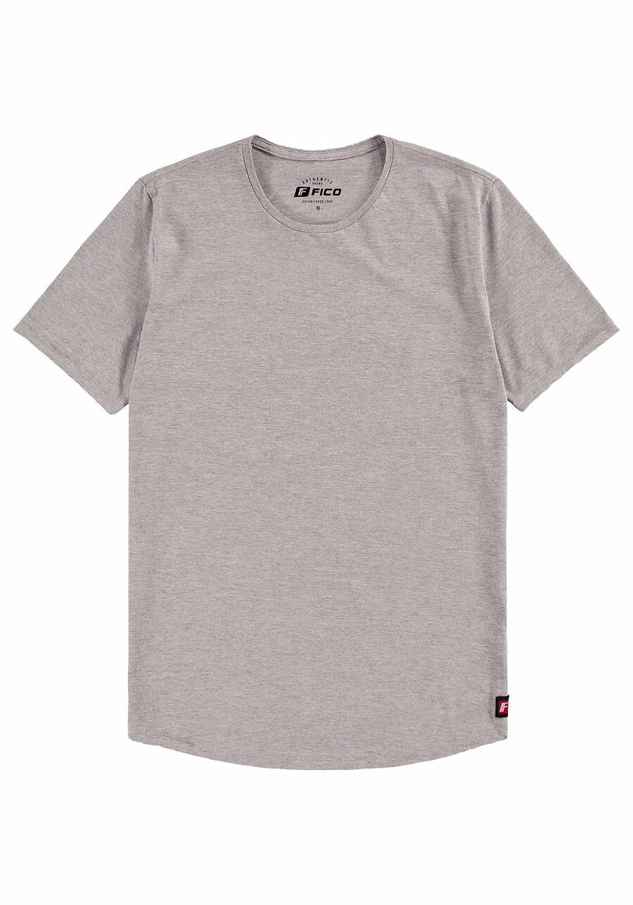Camiseta Adulto Acabamento Corte a Fio, MESCLA MEDIO. Camiseta Adulto Acabamento Corte a Fio, MESCLA MEDIO, large.