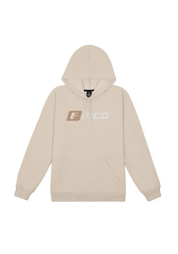 Blusão Com Capuz Juvenil Em Moletom Felpado De Algodão, BEGE SYSTEM. Blusão Com Capuz Juvenil Em Moletom Felpado De Algodão, BEGE SYSTEM, large.