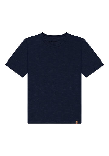 Camiseta Básica De Mangas Curtas Em Malha Flamê, MARINHO ACTION. Camiseta Básica De Mangas Curtas Em Malha Flamê, MARINHO ACTION, large.