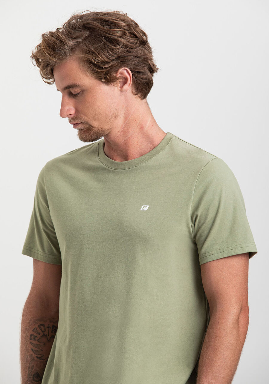 Camiseta Masculina Estampa Costas Fico Legacy, VERDE CORAL. Camiseta Masculina Estampa Costas Fico Legacy, VERDE CORAL, large.