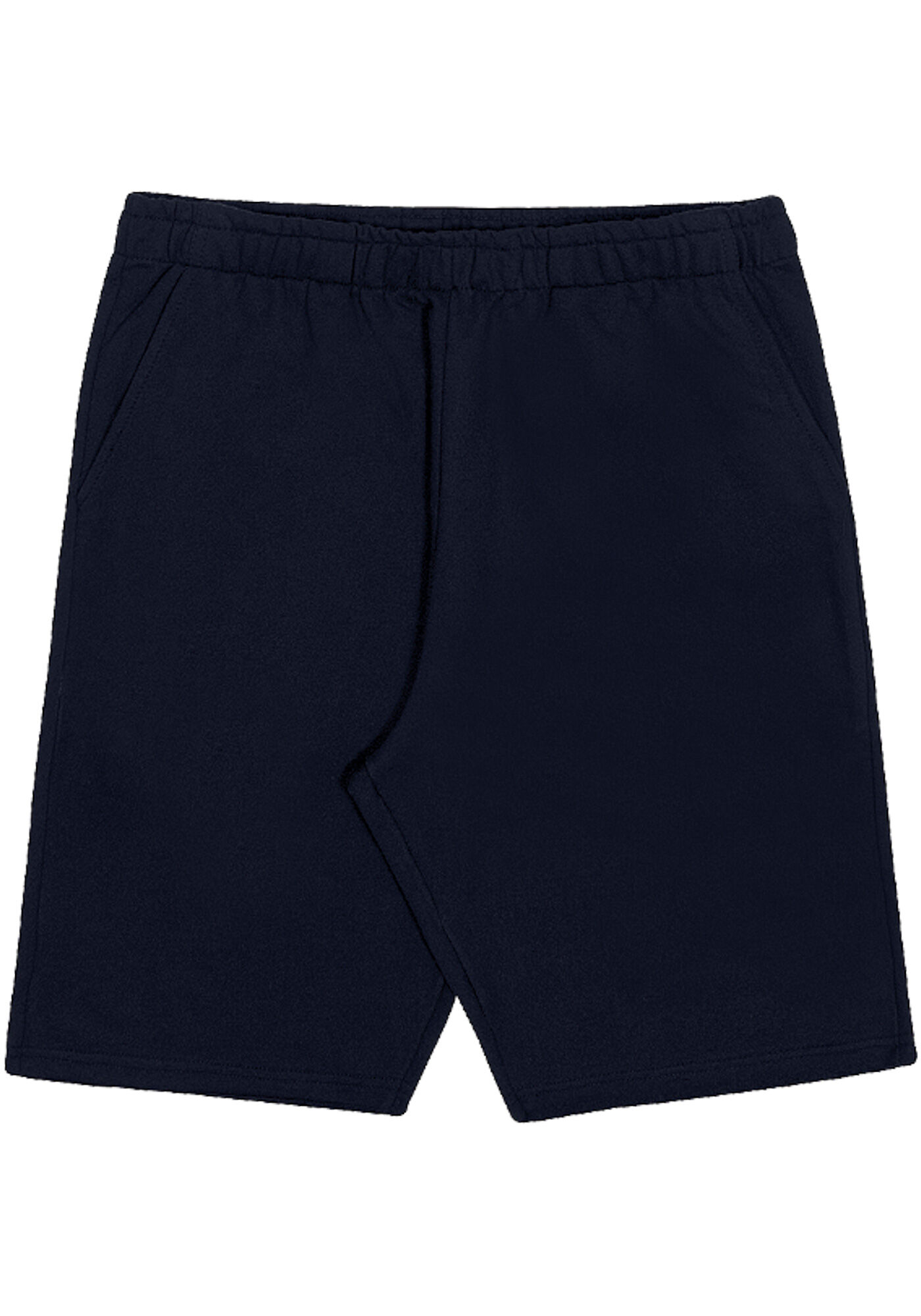 Bermuda Masculina B&aacute;sica em Moletom com Bolso, MARINHO IMPERIO, large.
