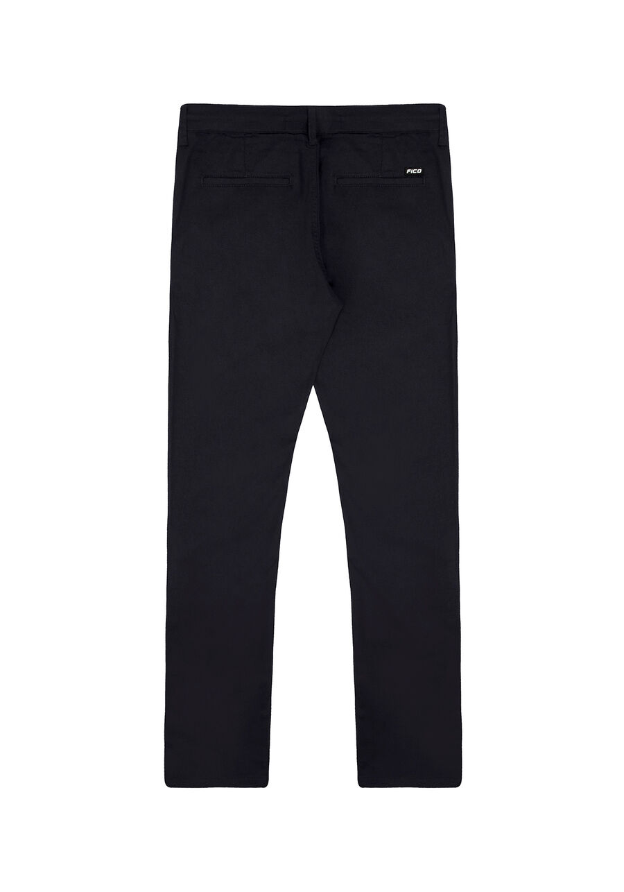 Calça Sarja Juvenil Slim Não Desbota, PRETO REATIVO. Calça Sarja Juvenil Slim Não Desbota, PRETO REATIVO, large.