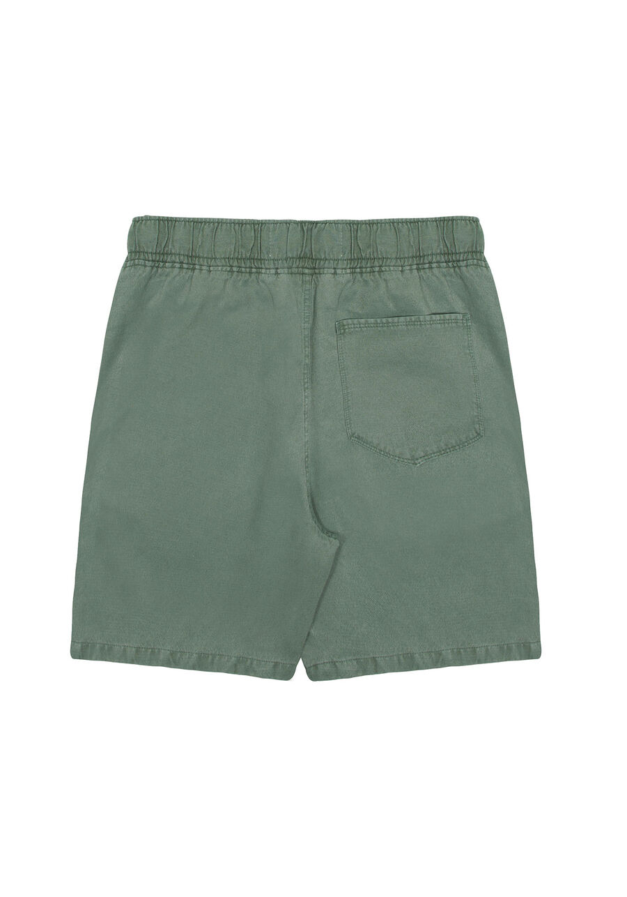 Shorts Sarja Masculino Jogger Estonado, VERDE PANTANO. Shorts Sarja Masculino Jogger Estonado, VERDE PANTANO, large.