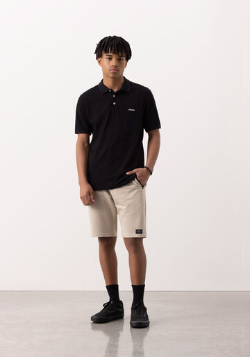 Bermuda De Moletinho Juvenil Com Cós Elástico E Bolsos, BEGE SILVERSTONE. Bermuda De Moletinho Juvenil Com Cós Elástico E Bolsos, BEGE SILVERSTONE, large.