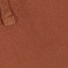 Bermuda Jogging Com Cadarço Em Sarja Com Elastano, LARANJA FERRUGEM, swatch.